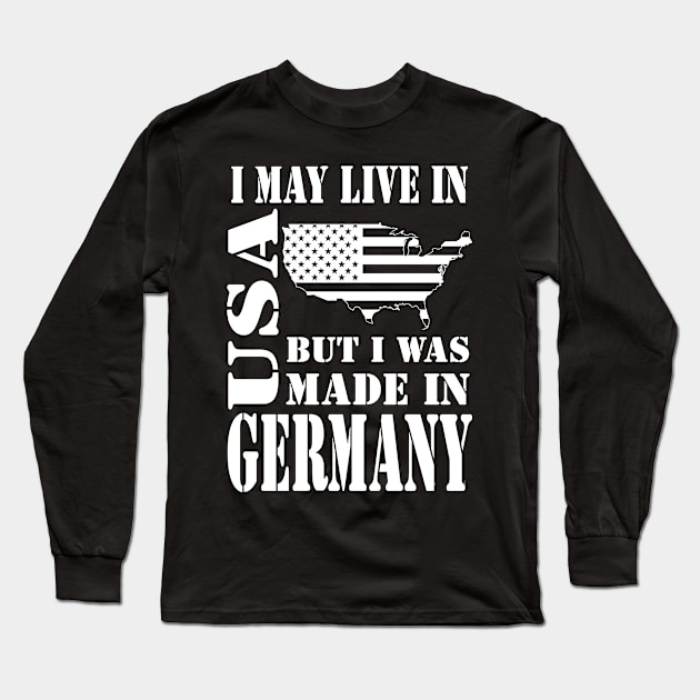 German American Long Sleeve T-Shirt by PattisonAvePhanatics